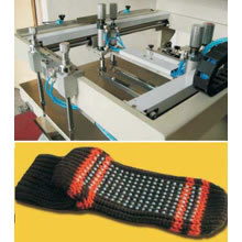 Caoutchouc de silicone pour impression ou enrobage sur produits textiles (fonction anti-dérapante)